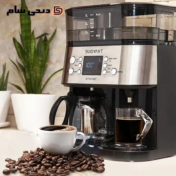 چای و قهوه ساز هوشمند بویانت مدل Stylish Plus — تصویر ۲