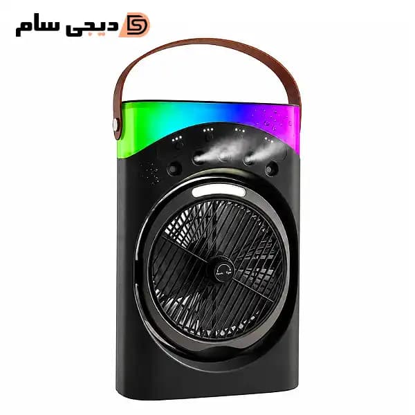 پنکه شارژی مه پاش YT-M2052 ظرفیت ۳۶۰۰ میلی‌آمپر