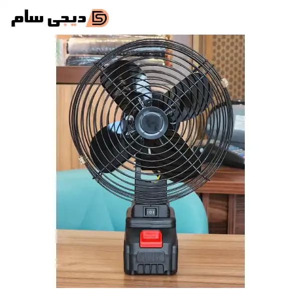 پنکه شارژی فلزی نوا مدل ZL-08 — تصویر ۲