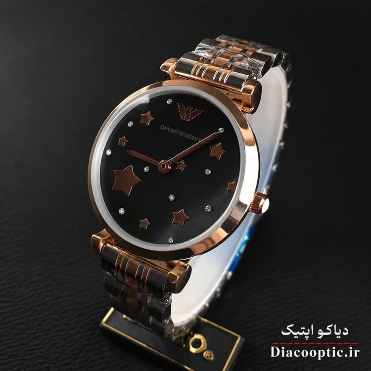ساعت مچی زنانه برند امپریو آرمانی مدل Do1302 استیل — تصویر ۴