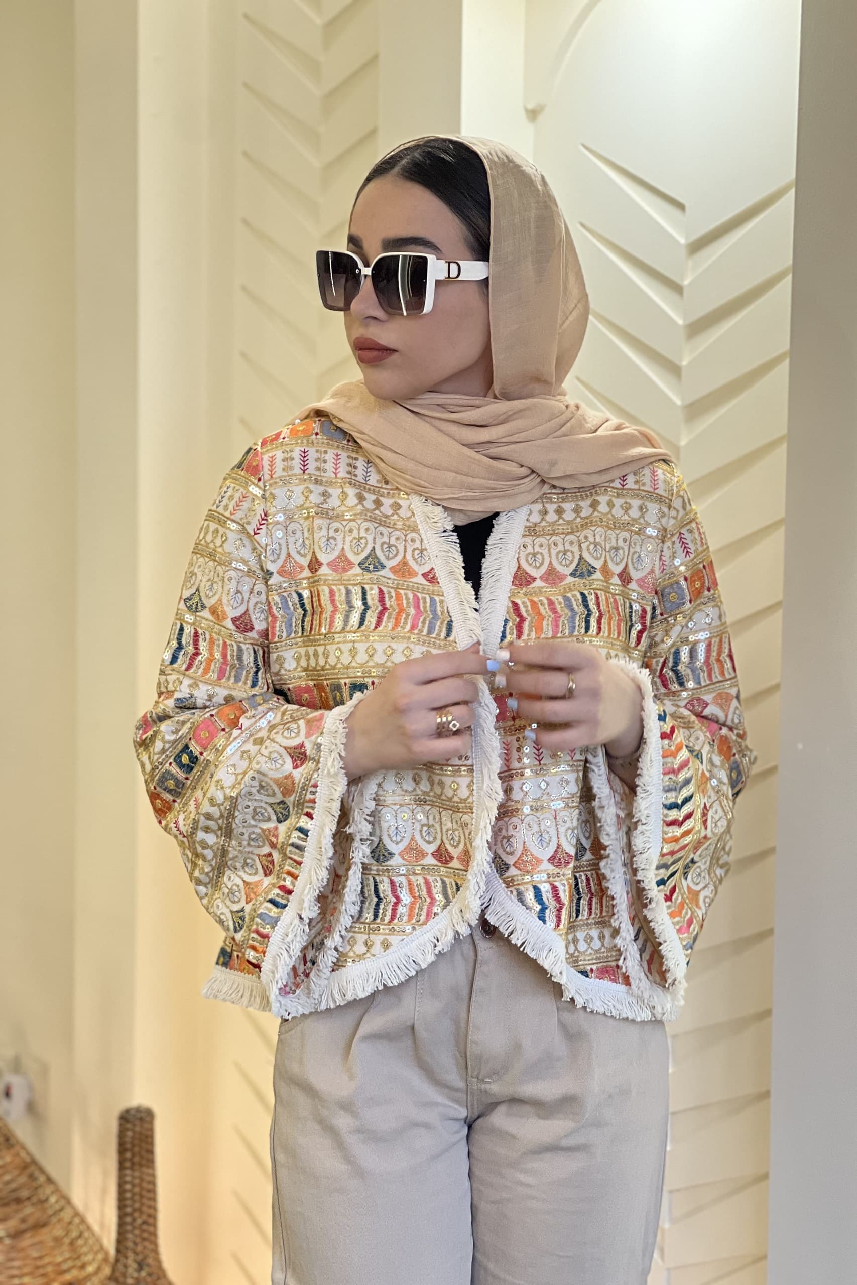 کت سوزندوزی هندی — تصویر ۷