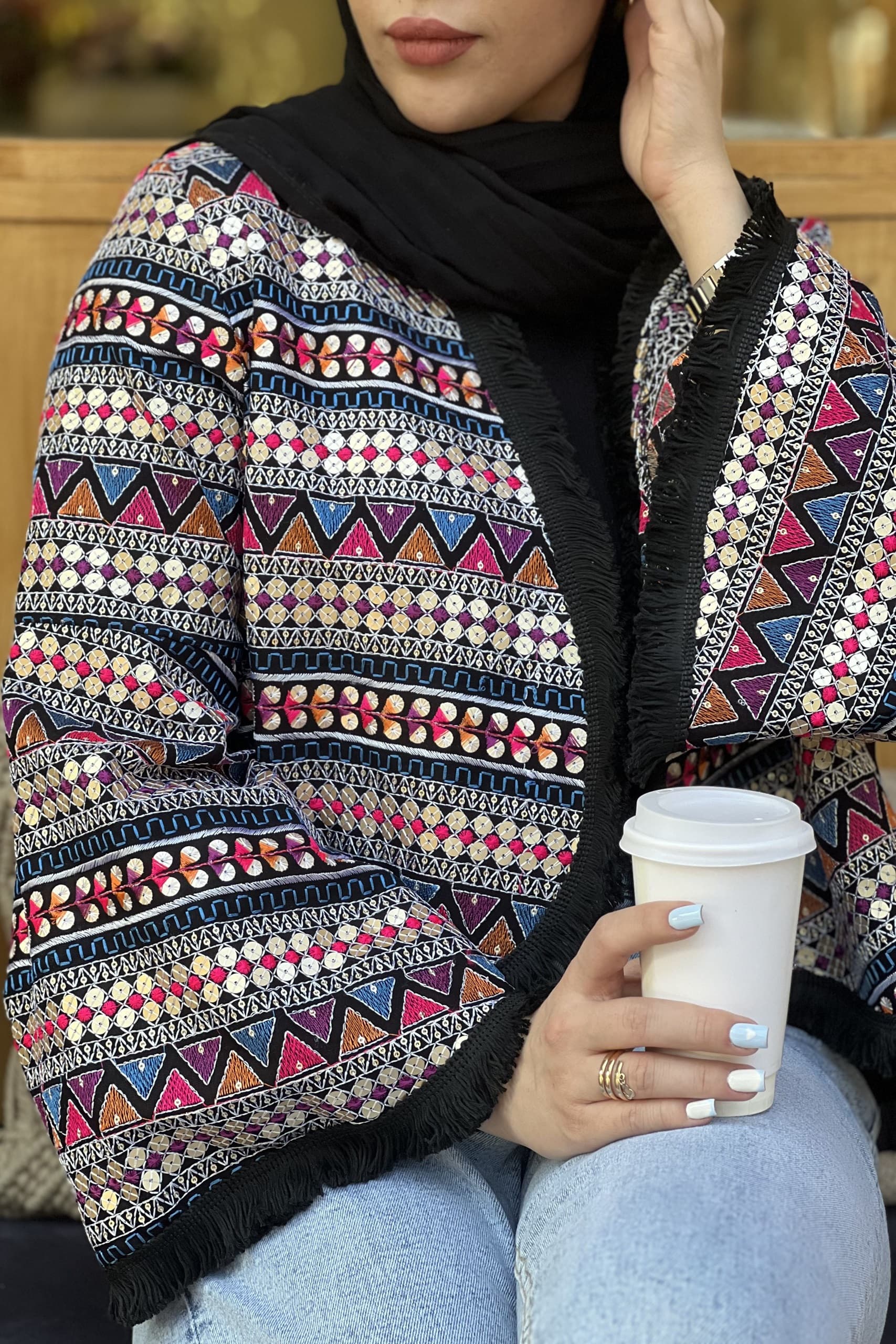 کت سوزندوزی هندی — تصویر ۶