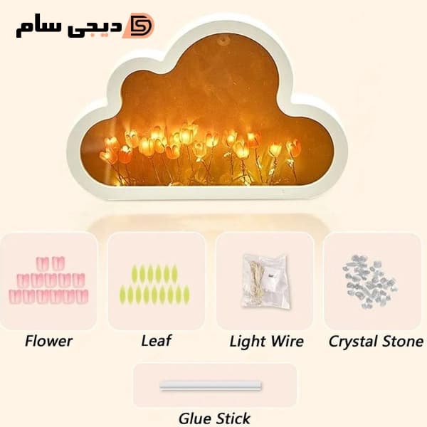 چراغ خواب مدل دشت لاله بی نهایت — تصویر ۵