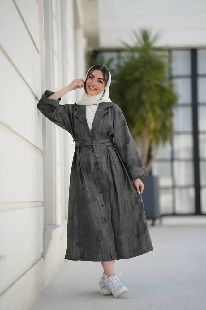 پيراهن مانتويي مدل آنيسا — تصویر ۵