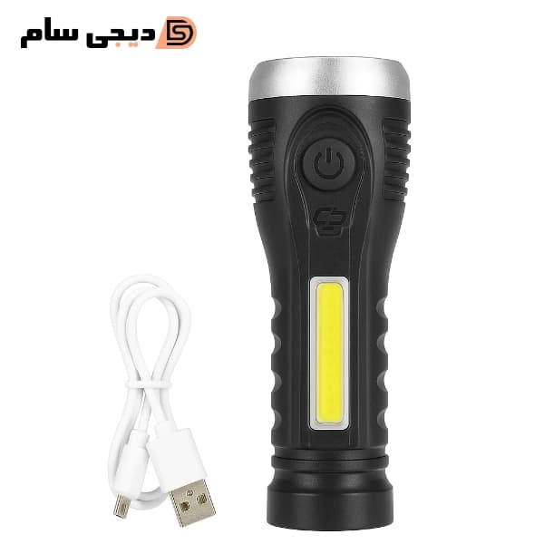 چراغ قوه شارژی QB-C136