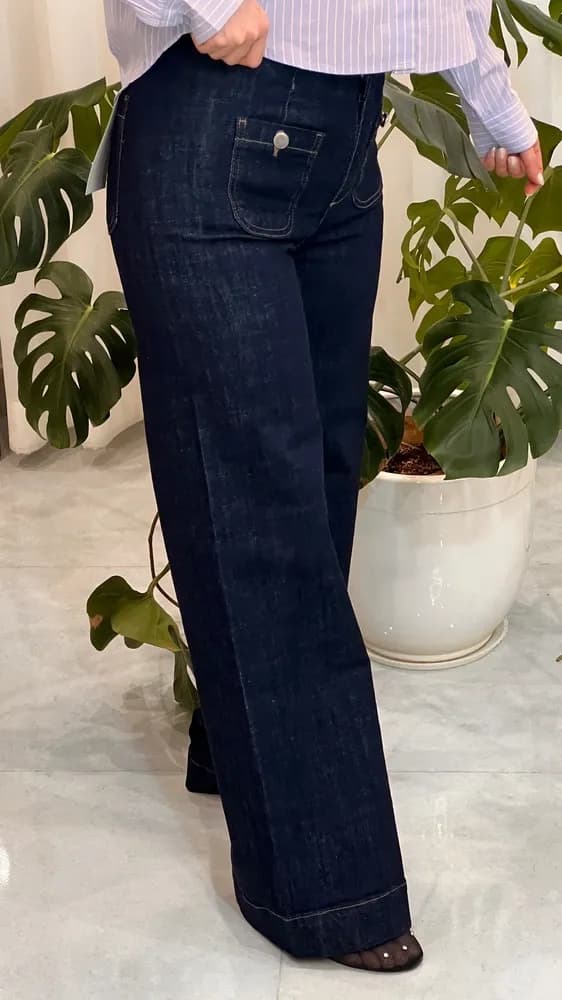 شلوار جین سورمه ای