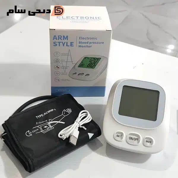 فشارسنج دیجیتال آرم استایل مدل BPRM8101 — تصویر ۲