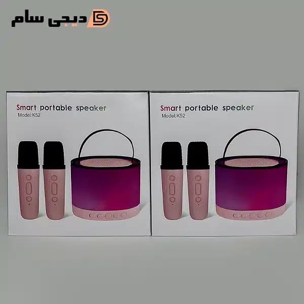 اسپیکر بلوتوثی مدل K52 به همراه میکروفن — تصویر ۶