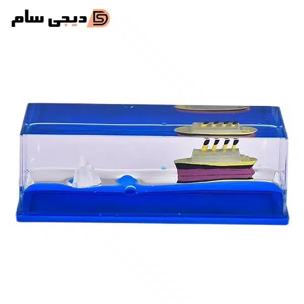 دکوری کشتی معلق مدل تایتانیک و کوه یخ