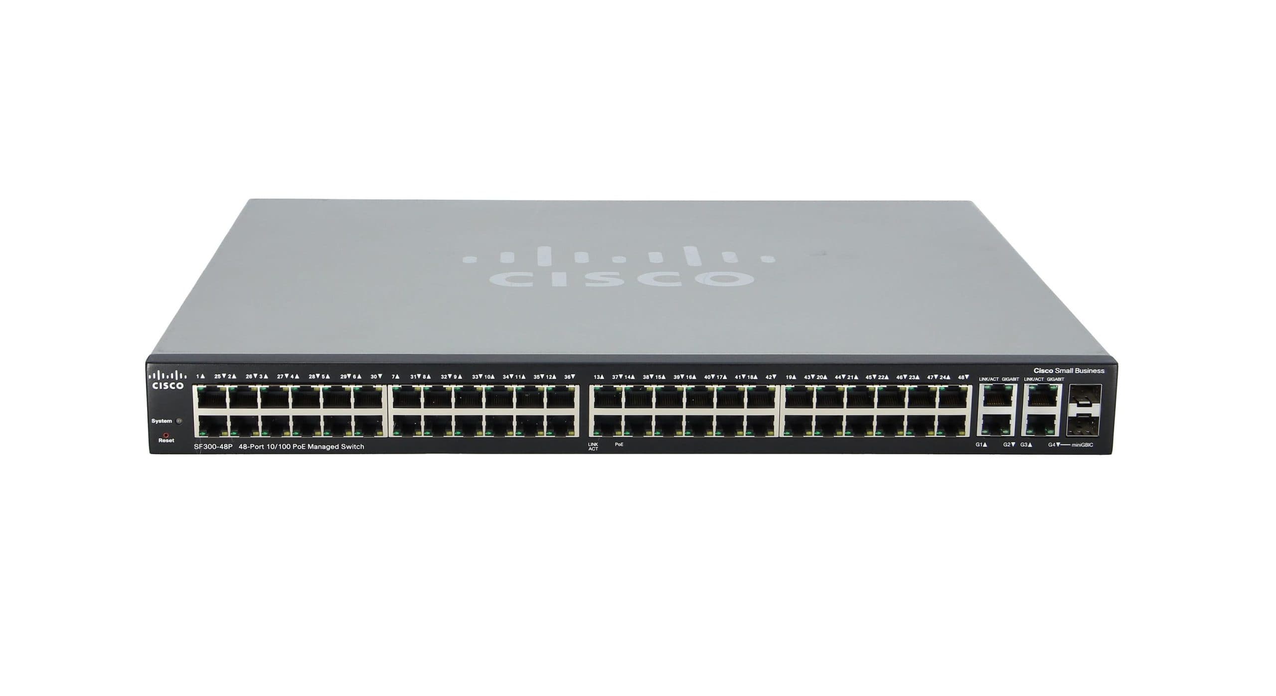 سوییچ شبکه سیسکو-WS-C3560V2-48PS-S 48x 10/100 PoE