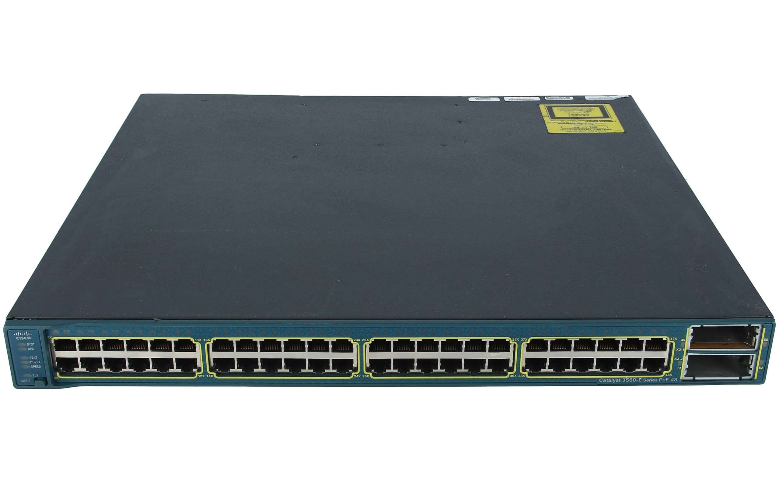سوییچ شبکه سیسکو-WS-C3560-48PS-S R 48x 10/100 PoE