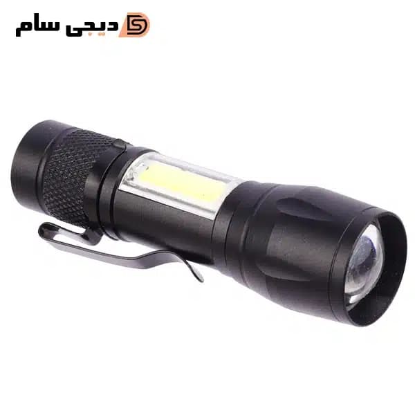 چراغ قوه دستی شارژی مدل پلیسی — تصویر ۲