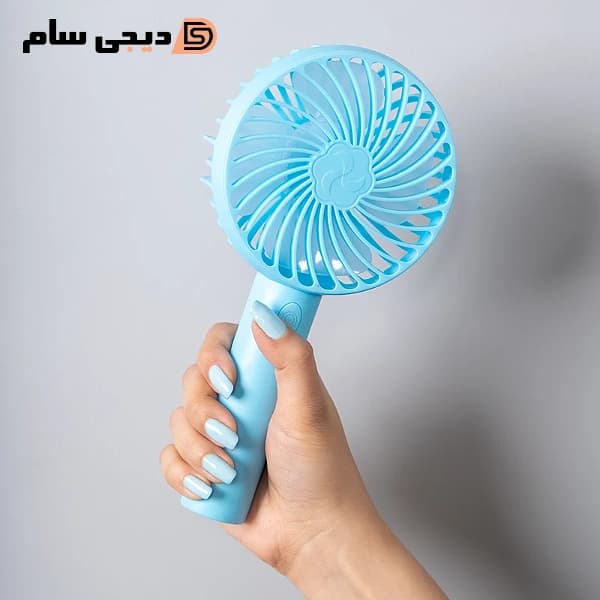 پنکه شارژی رومیزی قابل حمل — تصویر ۴