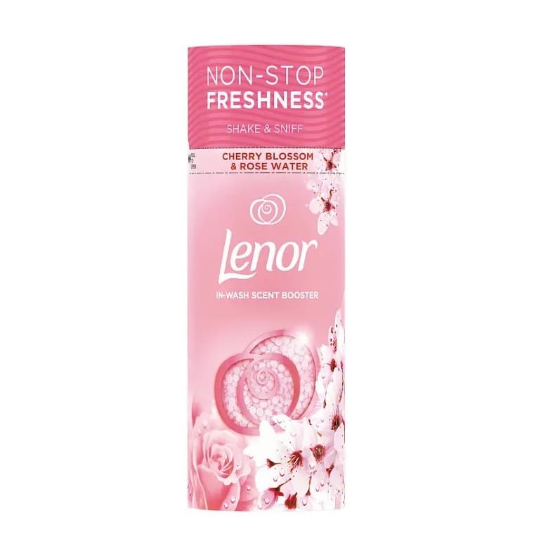 خوشبو کننده لباس لنور صورتی مدل Cherry Blossom and Rose Water وزن 176 گرم