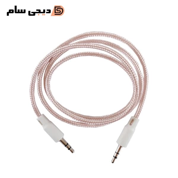 کابل AUX مدل کنفی طول 0.8 متر — تصویر ۳