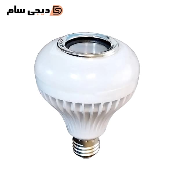 لامپ هوشمند و اسپیکر بلوتوثی مدل led music bulb — تصویر ۵