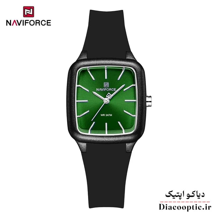 ساعت مچی زنانه برند نیوی فورس مدل Do-NAVIFORCE 5055 بند رابر