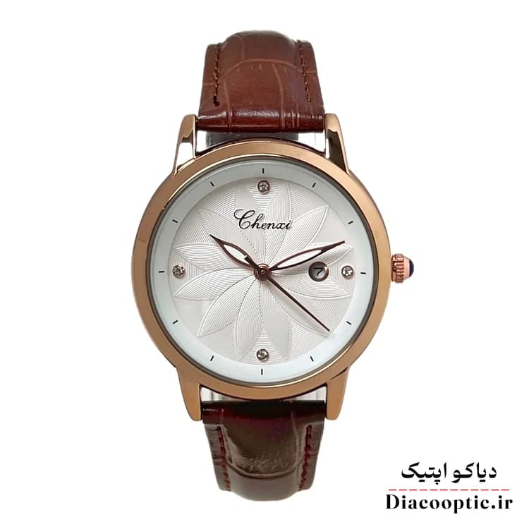 ساعت مچی زنانه برند چنکسی مدل DO-CHENXI 303 چرمی — تصویر ۵