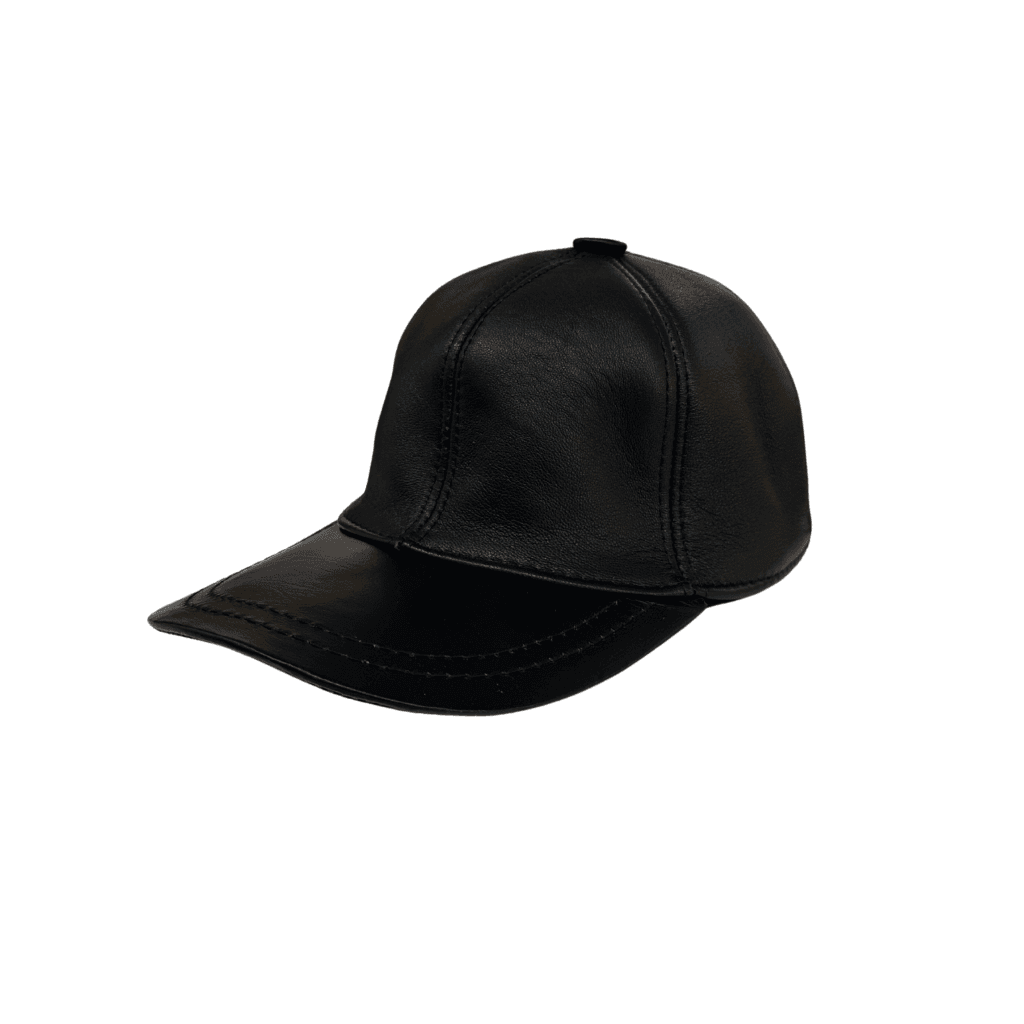 کلاه نقاب دار چرم طبیعی مدل لیورد — تصویر ۳