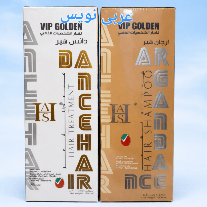 شامپو ماسک دنس هیر عربی نویس