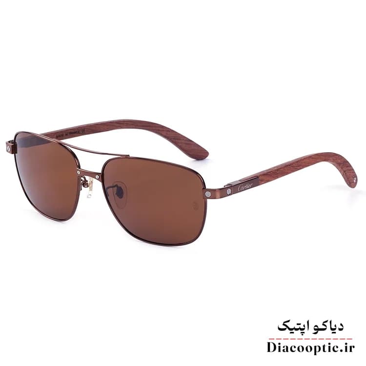 عینک آفتابی مردانه اورجینال برند کارتیر مدل KO-CT8200785 — تصویر ۳