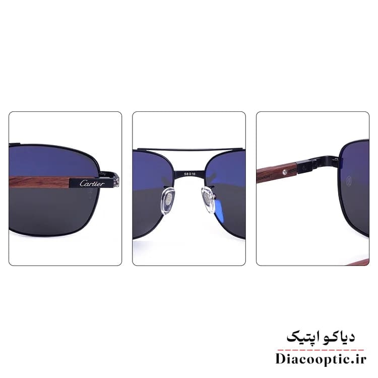 عینک آفتابی مردانه اورجینال برند کارتیر مدل KO-CT8200785 — تصویر ۵