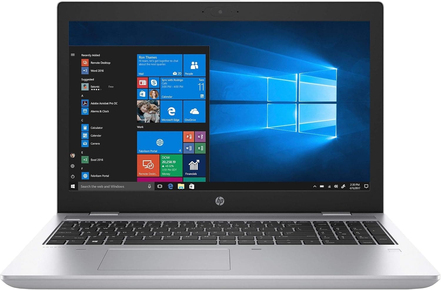 لپ تاپ اچ پی HP PROBOOK 650 G4 | i5 8250 U | 8 DDR4 | 256GB SSD | INTEL | 15.6 FHD — تصویر ۳
