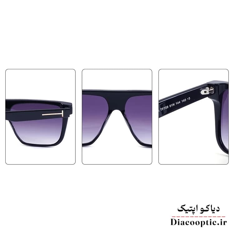 عینک آفتابی مردانه برند تام فورد مدل KO-TF709 — تصویر ۵