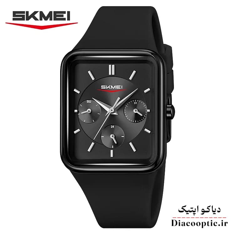 ساعت مچی زنانه برند اسکمی مدل IR-2323 SKMEI سه موتور بند رابر
