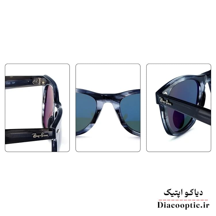 عینک آفتابی مردانه اورجینال برند ریبن مدل KO-RB2140P-52 — تصویر ۴
