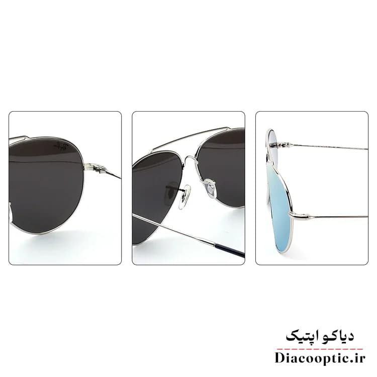 عینک آفتابی مردانه اورجینال برند ریبن مدل KO-RB0101S — تصویر ۷