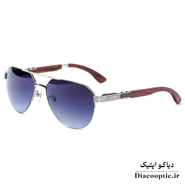 عینک آفتابی مردانه اورجینال برند کارتیر مدل KO-CT0461 — تصویر ۴