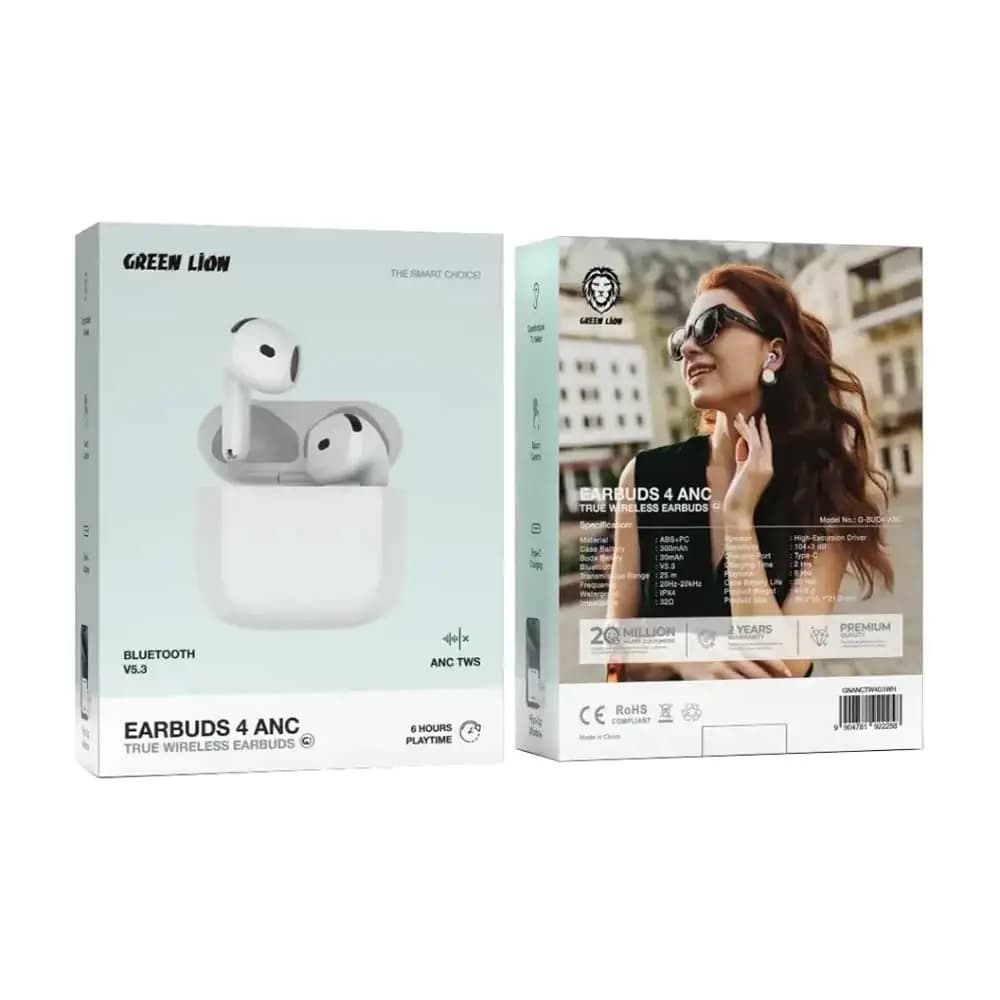 هندزفری بی‌سیم گرین لایون مدل True Wireless Earbuds 4 — تصویر ۲