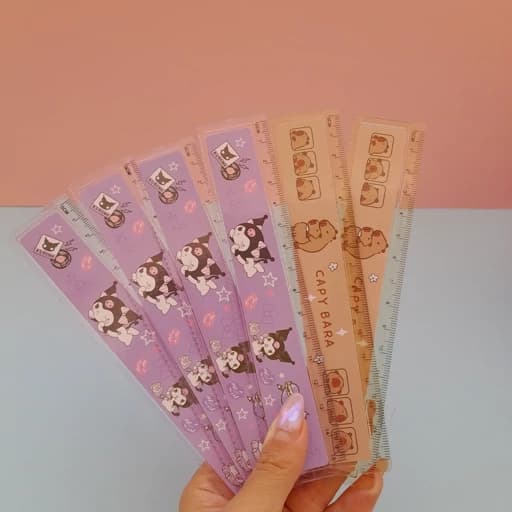 خط کش 15 سانتی کرومی و کاپی بارا — تصویر ۲