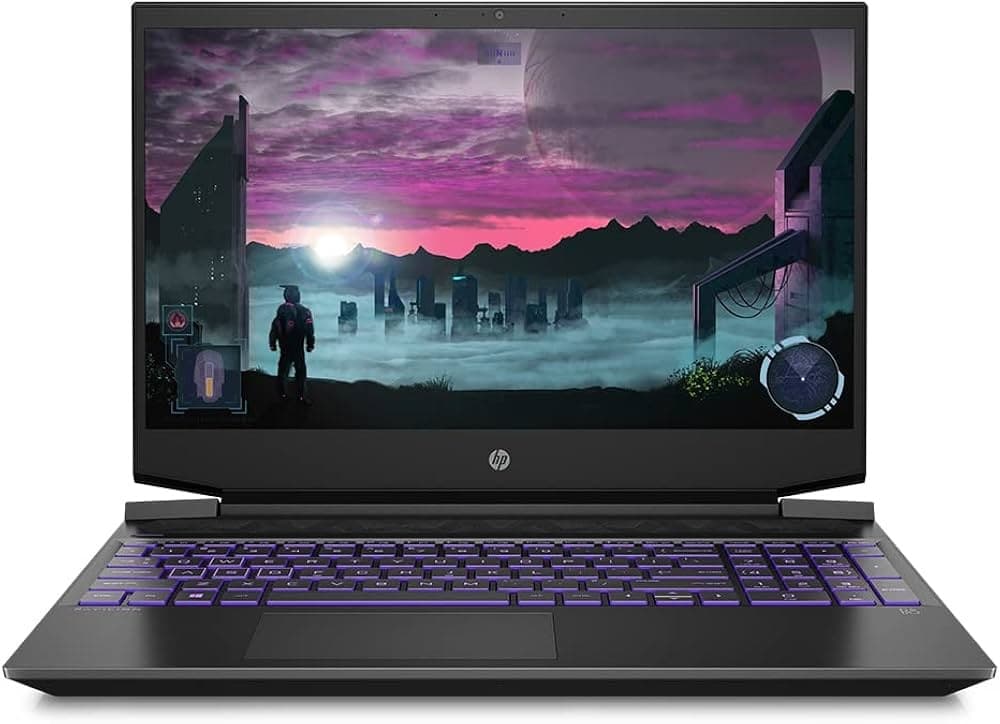لپ تاپ گیمینگ اچ پی HP PAVILION 15 GAMING | RYZEN 5 5600 H | 16GB DDR4 | 1TR SSD | 4GB MVIDIA GEFORCE RTX 3050 | 15.6 FHD — تصویر ۲