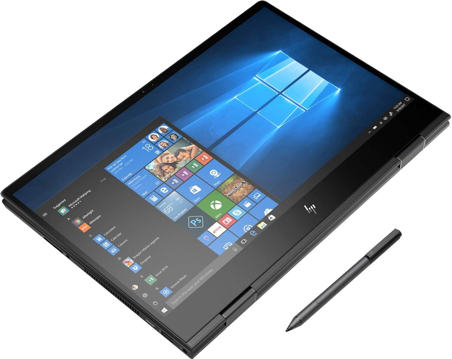 لپ تاپ صفحه لمسی اچ پی HP ENVY 13 X360 TOUCH | RYZEN 7 3700 U | 16GB DDR4 | 256GB SSD | 2GB AMD RADEON VEGA 10 | 13 FHD Touch — تصویر ۳