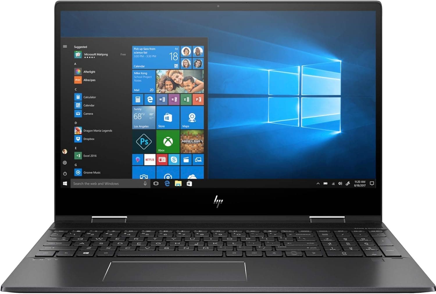 لپ تاپ صفحه لمسی اچ پی HP ENVY 13 X360 TOUCH | RYZEN 7 3700 U | 16GB DDR4 | 256GB SSD | 2GB AMD RADEON VEGA 10 | 13 FHD Touch