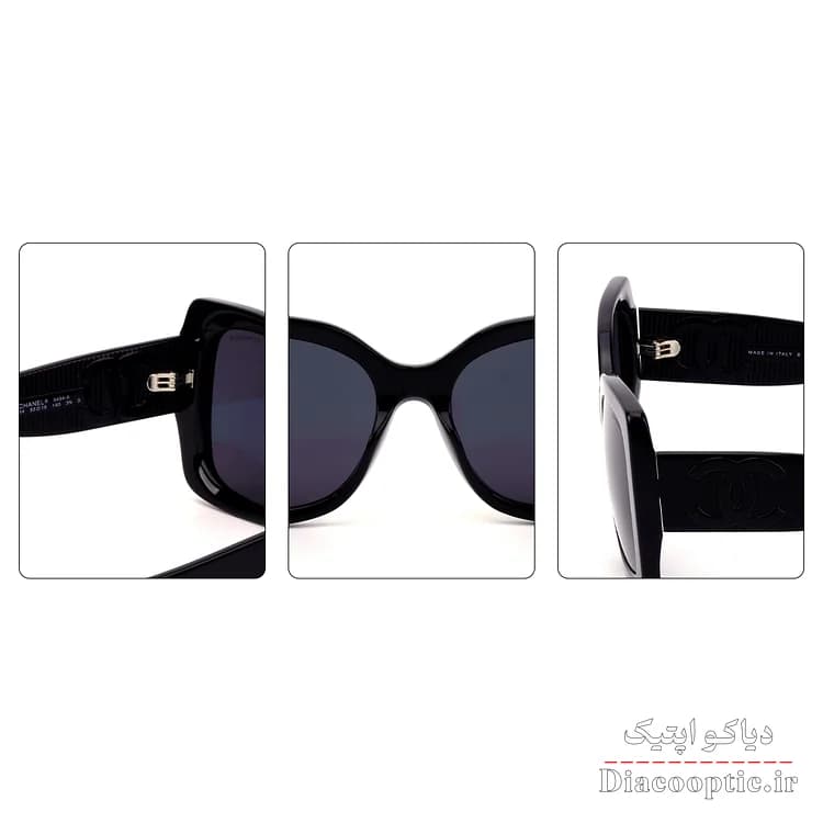 عینک آفتابی زنانه اورجینال UV400 برند شنل مدل CH5494 — تصویر ۵
