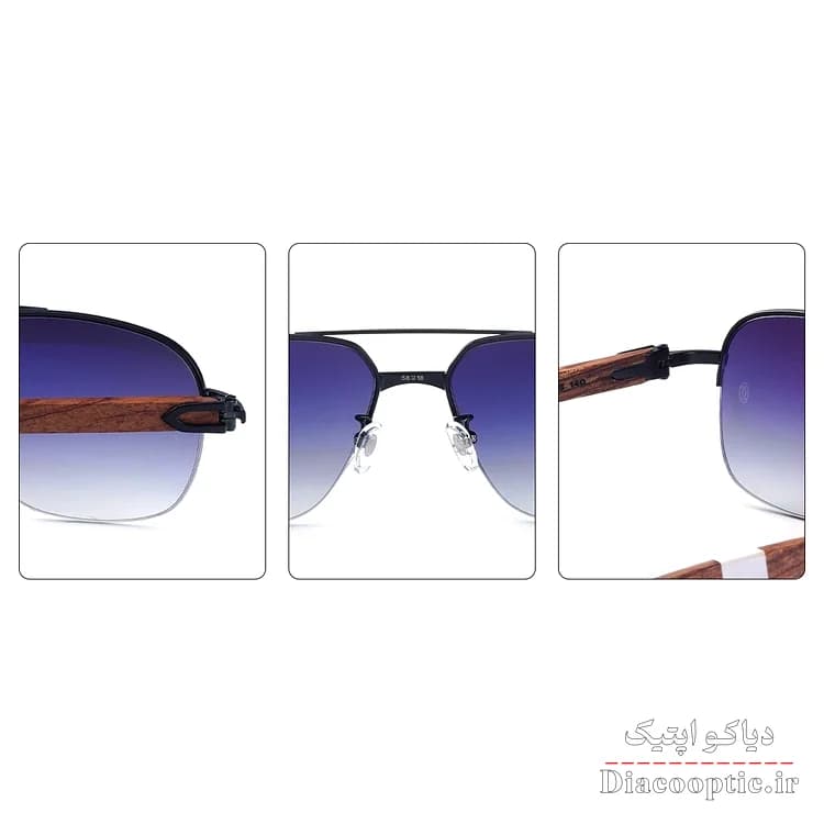 عینک آفتابی مردانه اورجینال برند کارتیر مدل CT8200767 — تصویر ۶