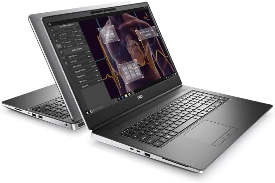 لپ تاپ دل DELL PRECISION 7550 | i7 10850 H | 16 DDR4 | 512 SSD| 4GB NVIDIA QUADRO T2000 | 15.6 FHD — تصویر ۵
