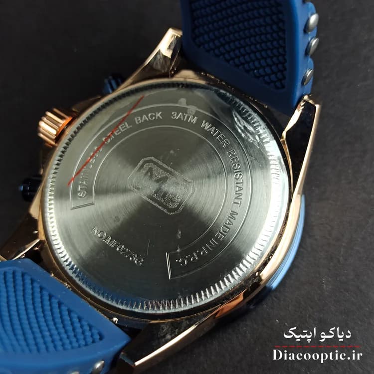 ساعت مچی مردانه اورجینال موتور ژاپن برند مینی فوکوس سه موتور مدل Mf0273G.02 بند رابر — تصویر ۶