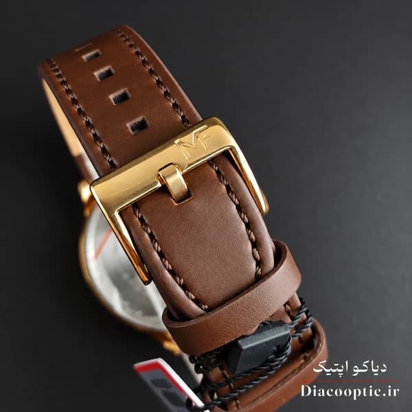 ساعت مچی مردانه اورجینال موتور ژاپن برند مینی فوکوس سه موتور مدل Mf0135G.02 بند چرم — تصویر ۵