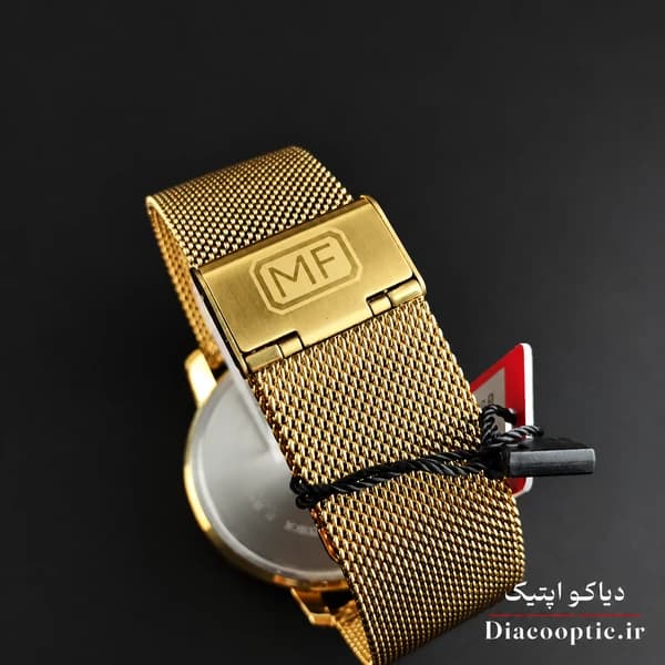 ساعت مچی مردانه اورجینال موتور ژاپن برند مینی فوکوس سه موتور مدل Mf0023G.05 بند حصیری — تصویر ۵