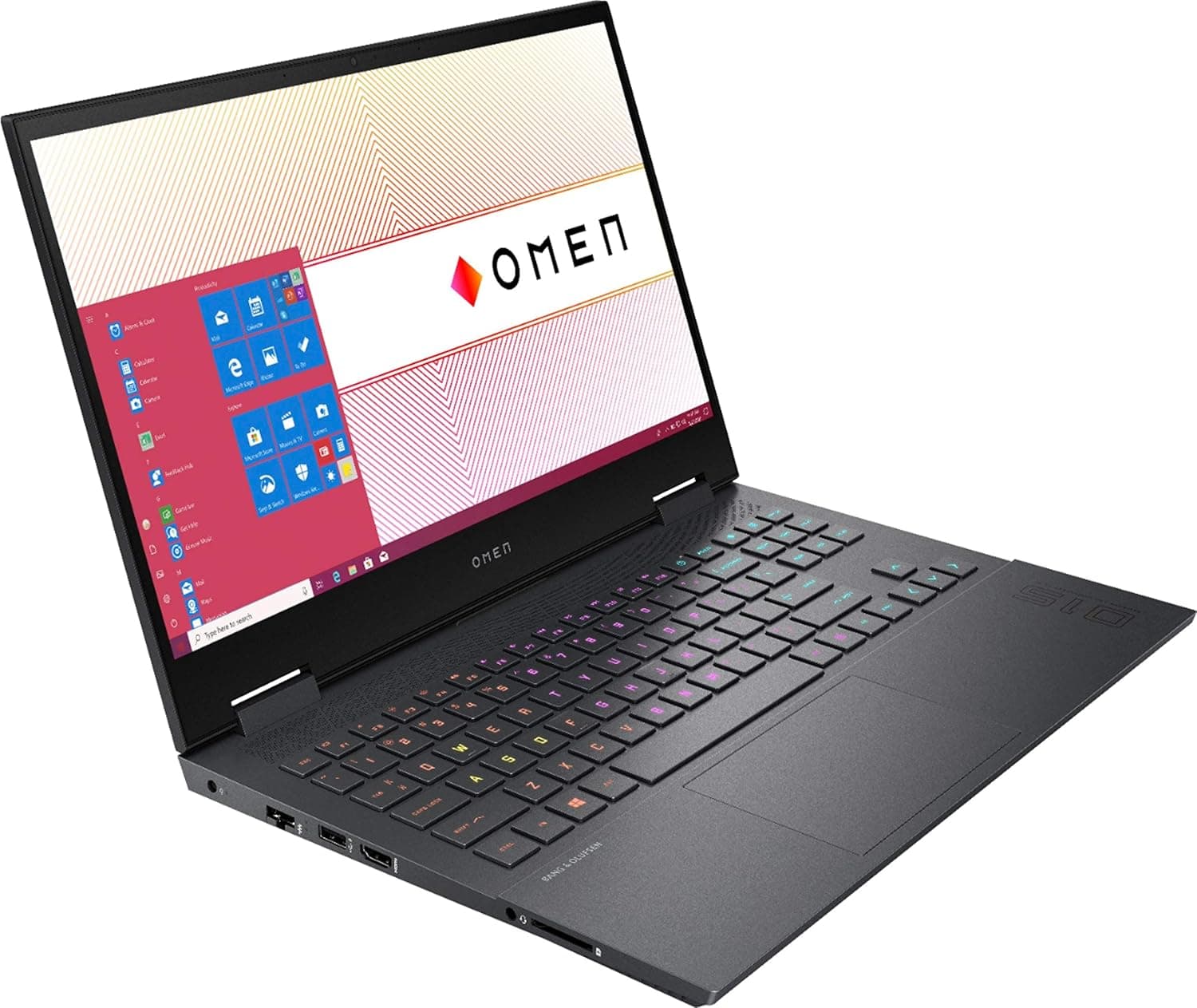 لپ تاپ اپن باکس گیمینگ اچ پی اومن HP OMEN 16 OPEN BOX | RYZEN 9 5900 HX | 16GB DDR4 | 1TR SSD | 8GB NVIDIA GEFORCE RTX 3070 | 16 FHD 144Hz — تصویر ۶