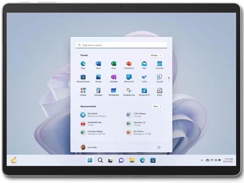 مایکروسافت سرفیس پرو 9 صفحه لمسی SURFACE PRO 9 | i5 1245 U | 8GB DDR5 | 256GB SSD | INTEL Iris® Xe | 13 2K Touch — تصویر ۶