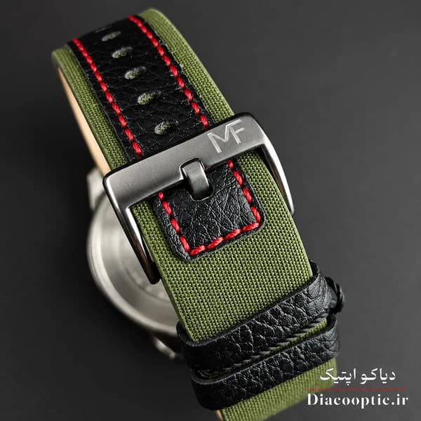 ساعت مچی مردانه اورجینال موتور ژاپن برند مینی فوکوس سه موتور مدل Mf0006G.04 بند چرم — تصویر ۵