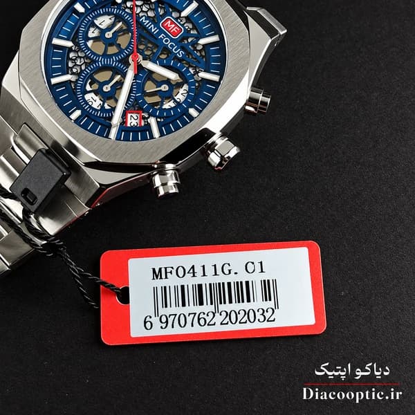 ساعت مچی مردانه اورجینال موتور ژاپن برند مینی فوکوس سه موتور مدل Mf0411G.01 — تصویر ۷