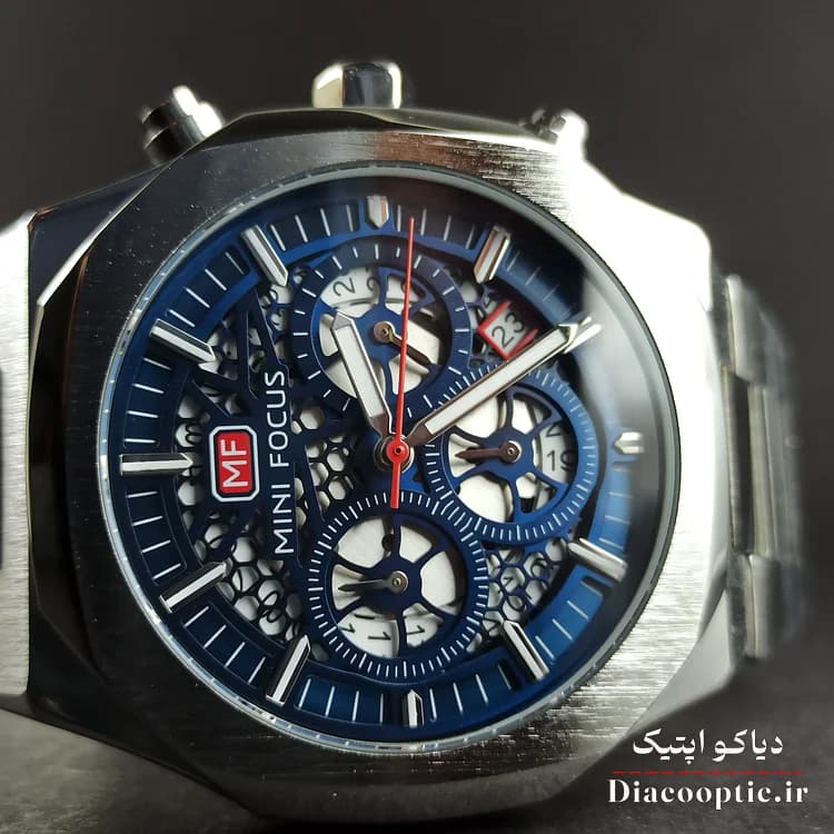 ساعت مچی مردانه اورجینال موتور ژاپن برند مینی فوکوس سه موتور مدل Mf0411G.01 — تصویر ۱۱