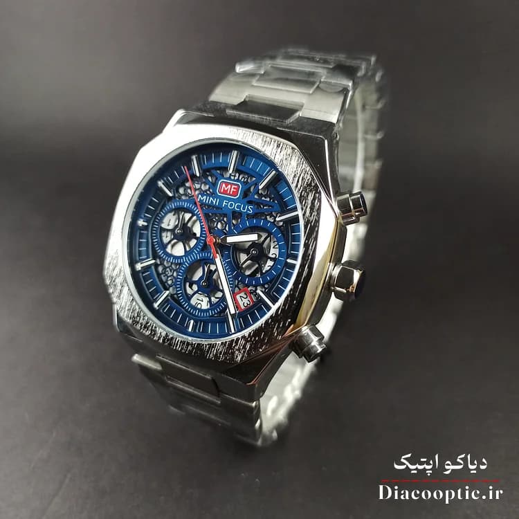 ساعت مچی مردانه اورجینال موتور ژاپن برند مینی فوکوس سه موتور مدل Mf0411G.01 — تصویر ۱۰