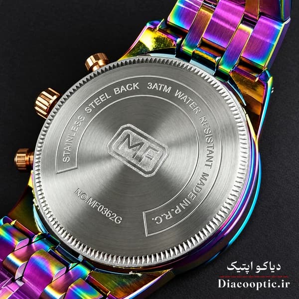 ساعت مچی مردانه اورجینال موتور ژاپن برند مینی فوکوس سه موتور مدل Mf0352G.02 — تصویر ۶